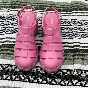 Melissa Megan Platform Sandals